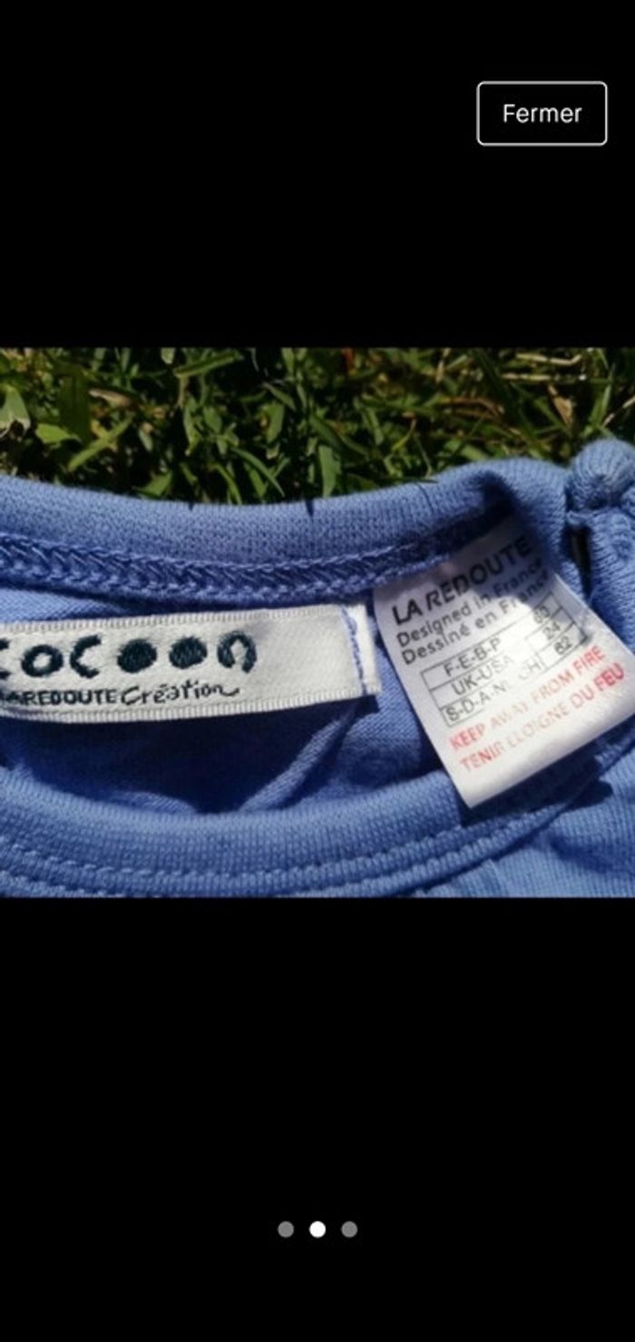 Grenouillère lilas 60 cm la redoute - photo numéro 2