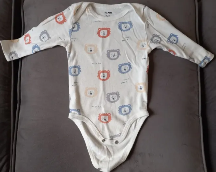 Body manches longues - Taille 12 mois - Kiabi