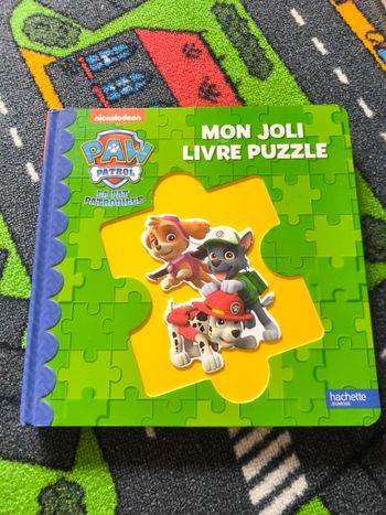 Livre puzzle Pat'patrouille