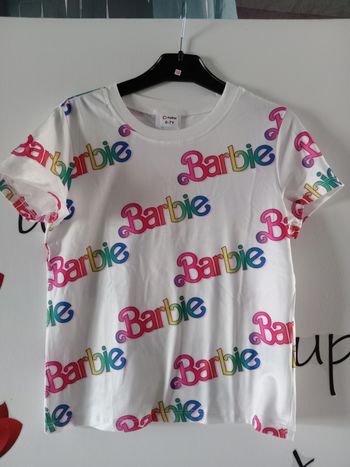 Tee shirt barbie 6/7 ans