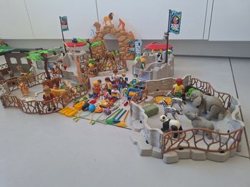 Gros lot playmobil zoo