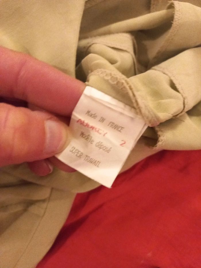 Robe de soirée modèle unique M déposé français - photo numéro 6