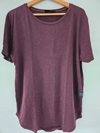 T-shirt coupe longue