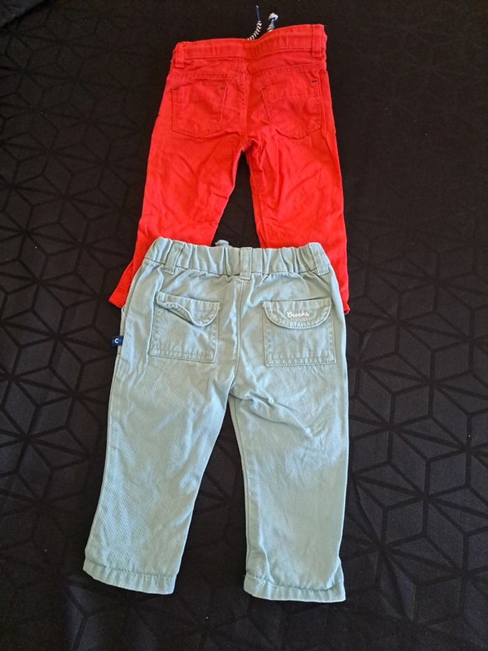 Lot de 10 pantalons multimarques 9mois - photo numéro 11