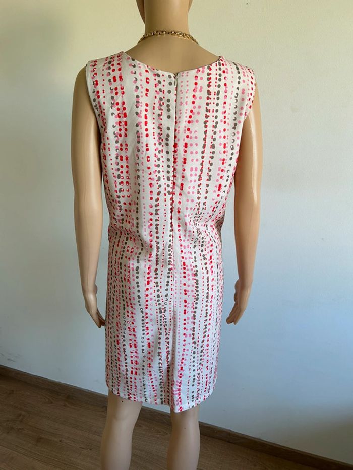 Robe imprimée sans manches La Fée Maraboutée taille 38 jamais portée - photo numéro 7