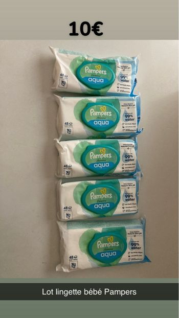 Lingette Pampers 