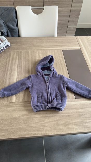 Veste chaude à capuche