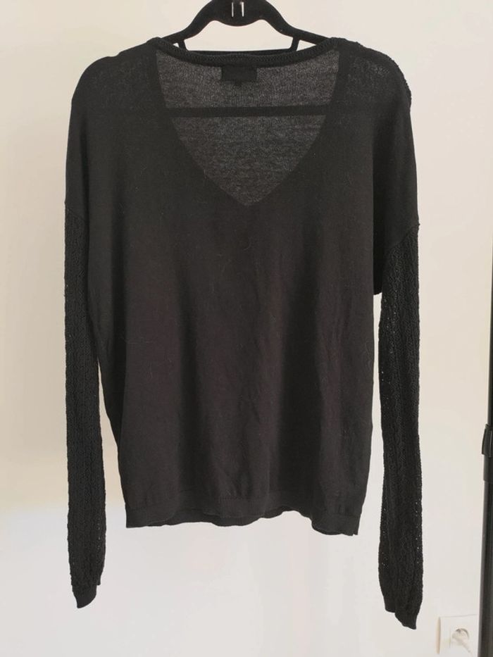 Bonobo Pull dentelle noir XL - photo numéro 4