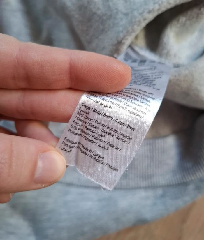 Sweat gris de la marque Gémo.Taille M - photo numéro 5