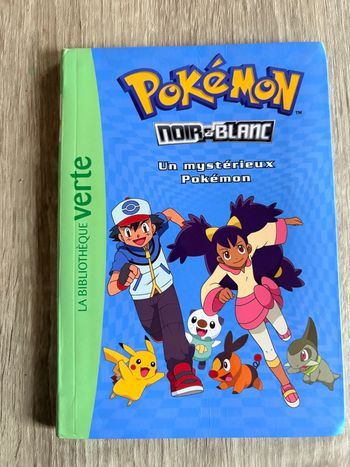 Livre Pokémon Noir & Blanc « Un mystérieux Pokémon » – Tome 2