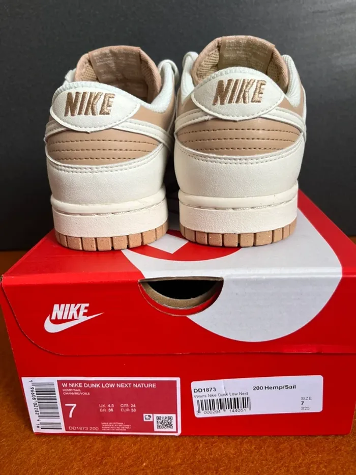 Nike Dunk Low Next Nature Sail Hemp - photo numéro 4