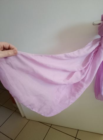 Écharpe lilas femme