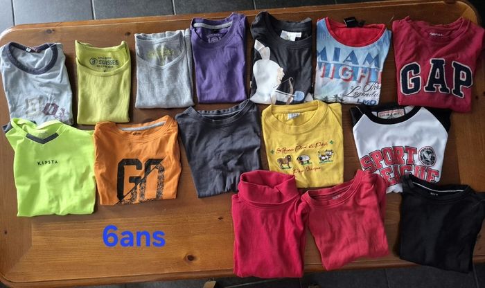 Gros lot vêtements garçon taille 6 ans