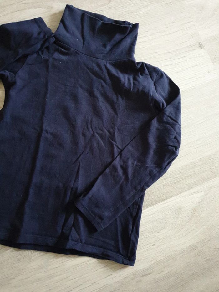 Sous-pull bleu marine 8 ans - photo numéro 4