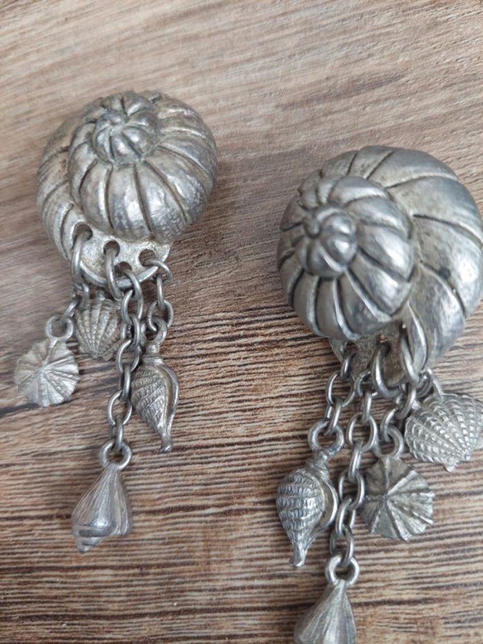 Boucle d'oreille à clip vintage Agatha - photo numéro 2