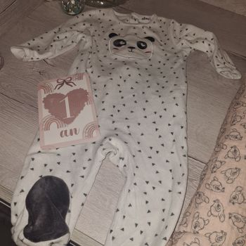 Pyjama velours 12 mois gémo