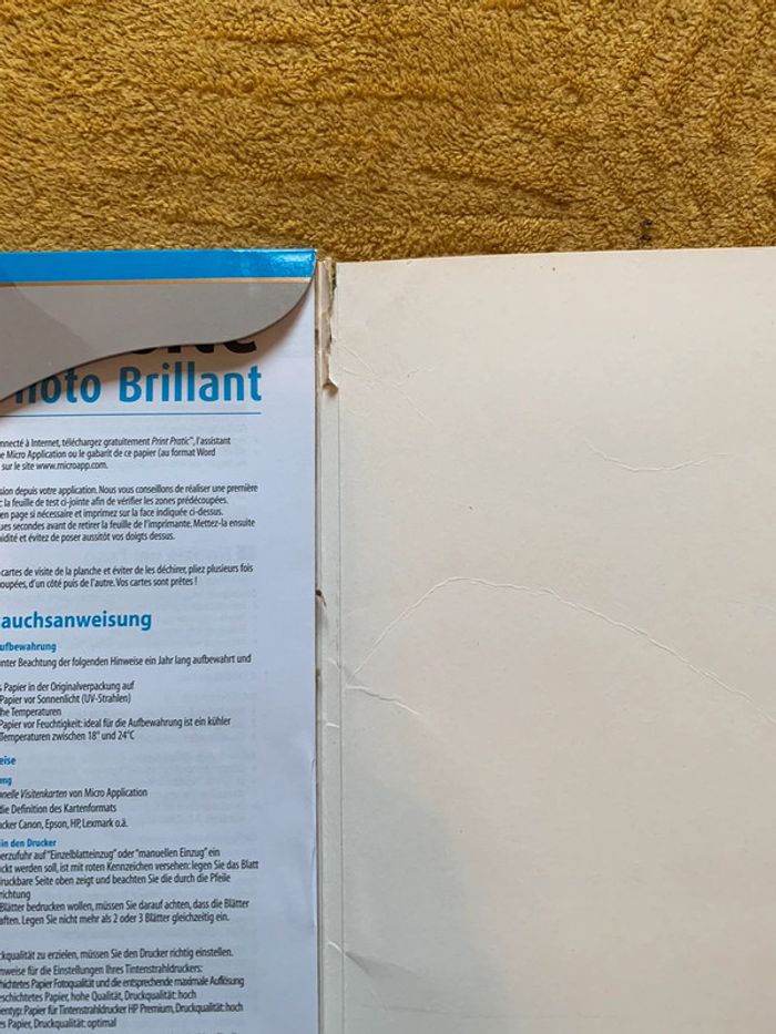 Cartes de Visites Papiers d’impression - photo numéro 6