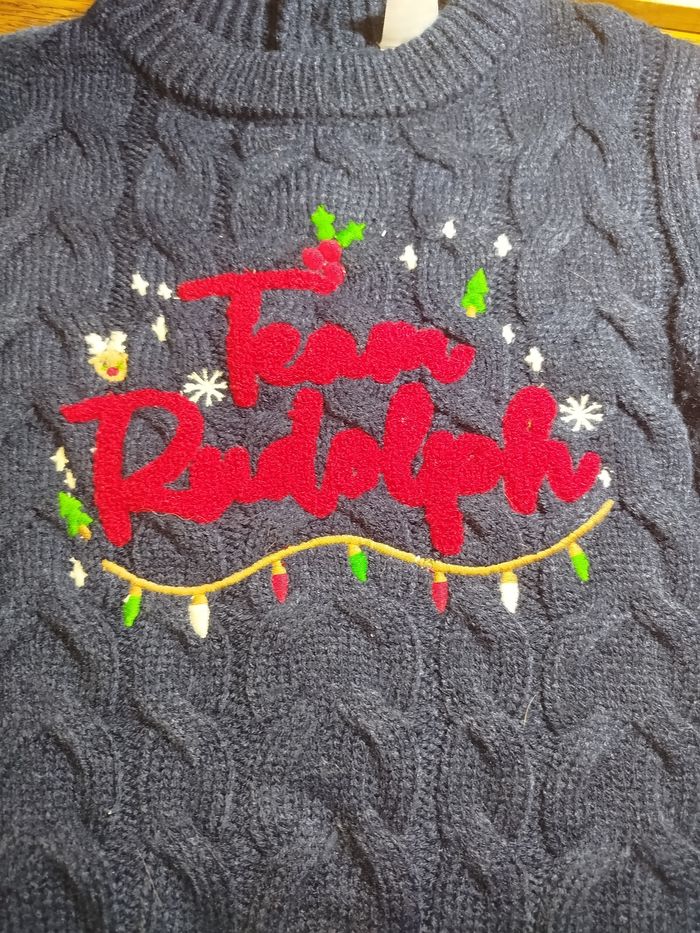 Lot de pull de Noël bébé T.9mois - photo numéro 5