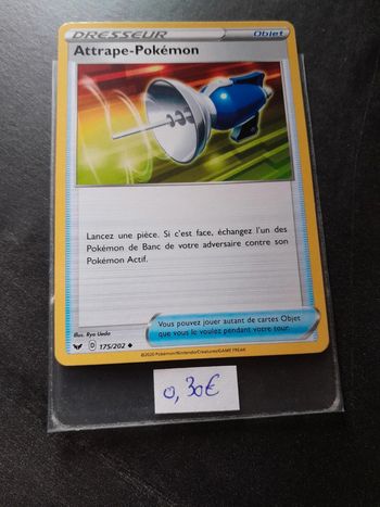 Carte Pokémon Attrape-Pokémon 175/202