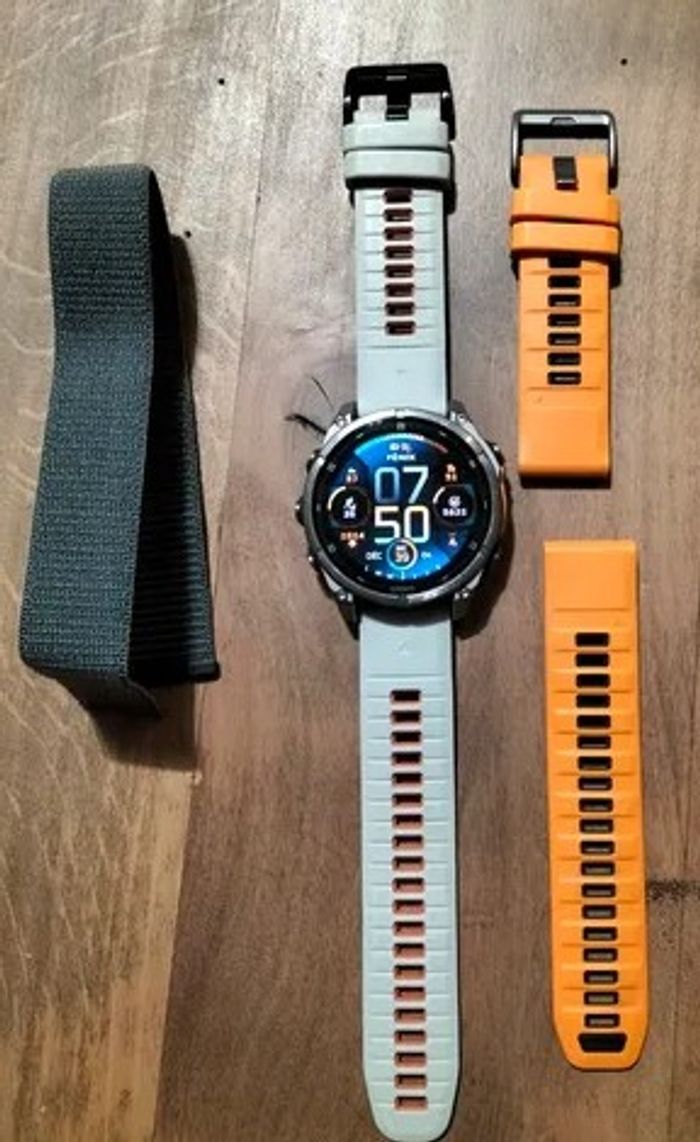 Garmin Fenix 8 47 mm amoled sapphire - photo numéro 2