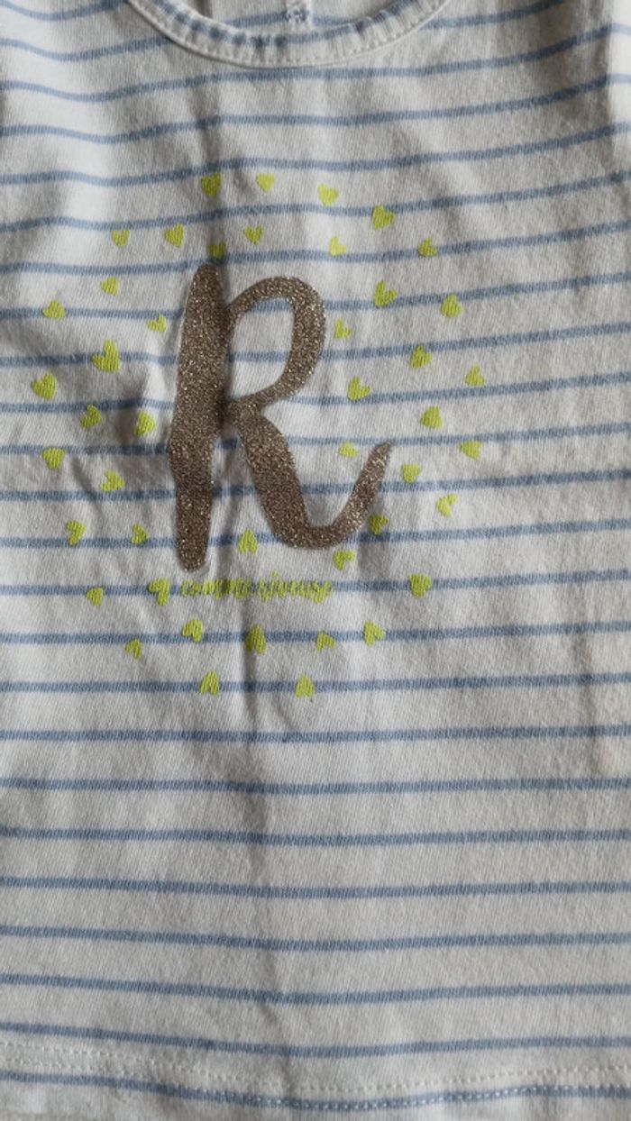 Lot 3 tee-shirts fille 3 mois - photo numéro 5