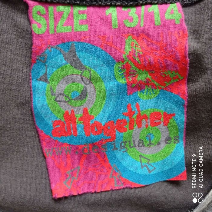 Robe grise à motifs 14ans Desigual - photo numéro 8