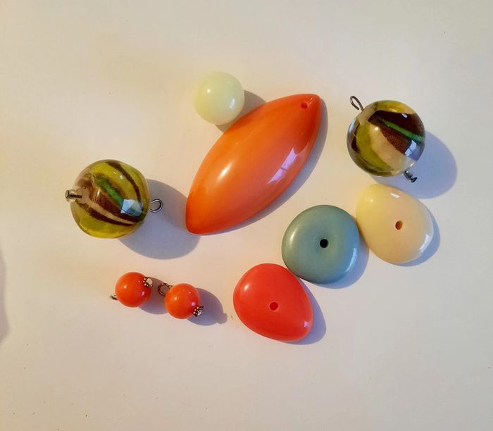 Lot grosses perles #lora11loisircreatif - photo numéro 2