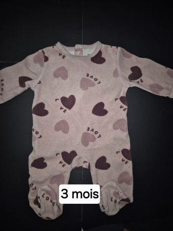 Pyjama fille 3 mois kiabi