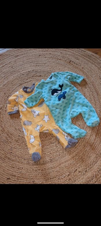 Pyjamas velours (3mois)