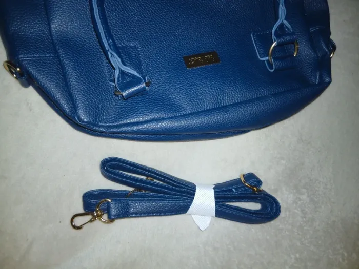Petit sac a main bleu marine foncé ( Neuf ) - photo numéro 5