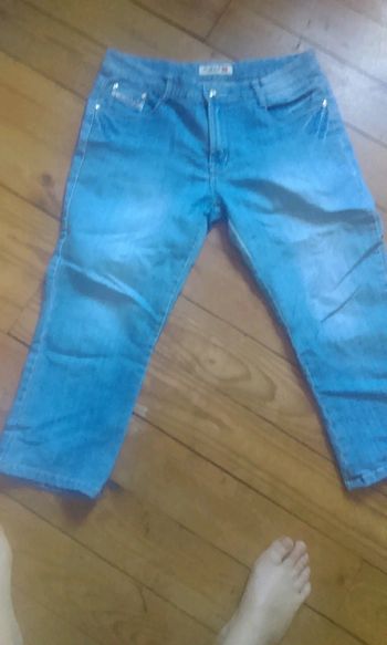 Pantacourt jeans t 42