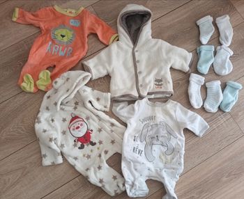 Lot vêtements 1 mois garçon 