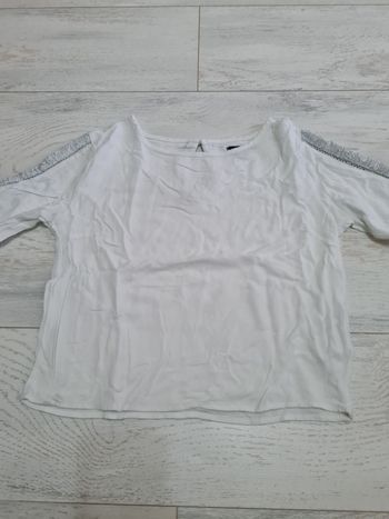 Haut manches 3/4 - 10 ans fille