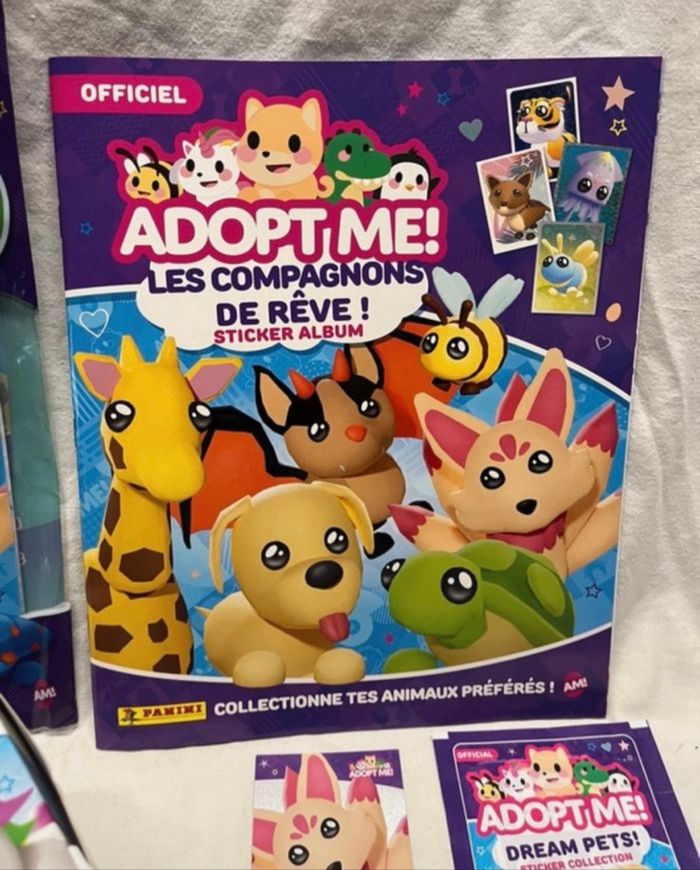 Kit panini stickers Adopt ME Neuf scellés - photo numéro 5