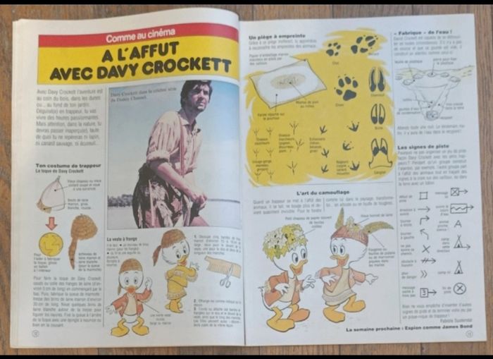 Ancien journal de Mickey Taram bd jeu dont tu es le héros N°1781 de 1986 vintage - photo numéro 6