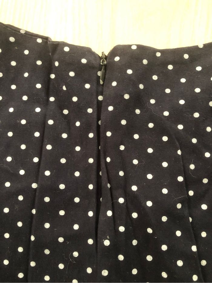 Robe marine à pois blancs - photo numéro 3