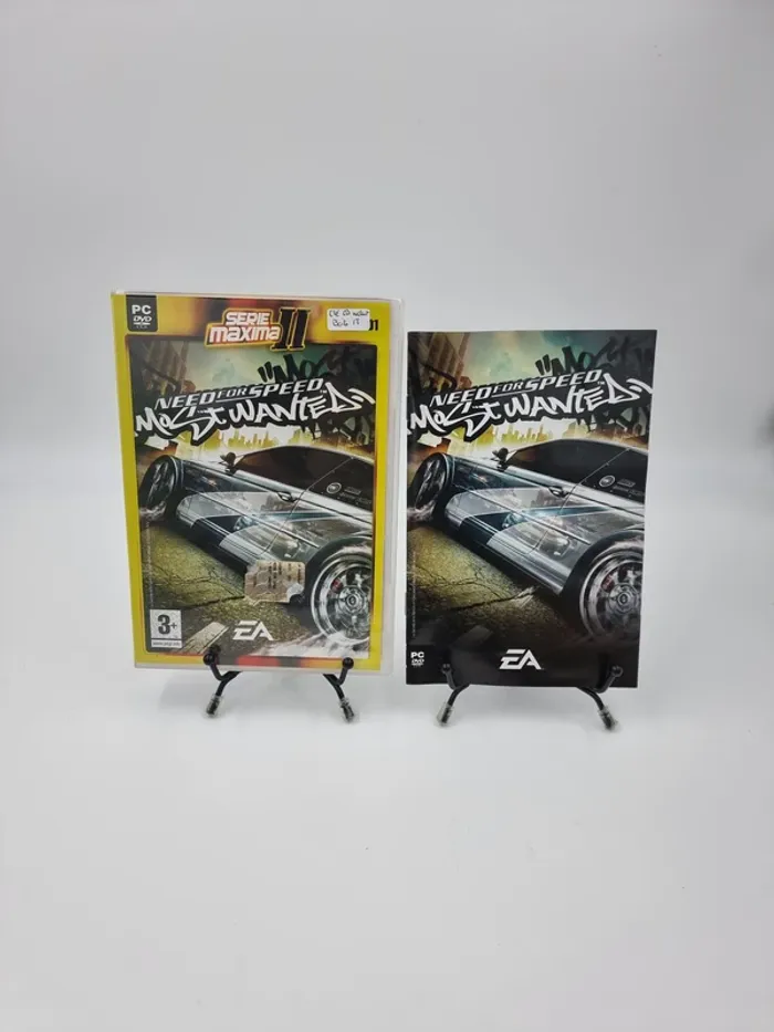 Jeu PC Need for Speed : Most Wanted (Serie Maxima II) (boite IT) en boite, complet (Clé CD inclut)