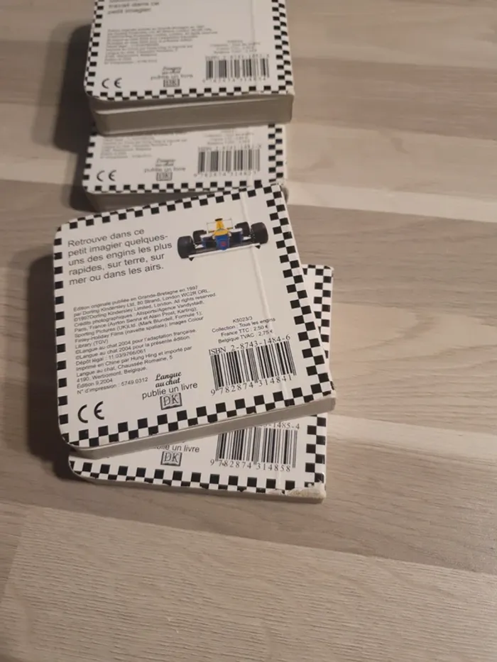 4 mini livres cartonnés" tous les engins" - photo numéro 9