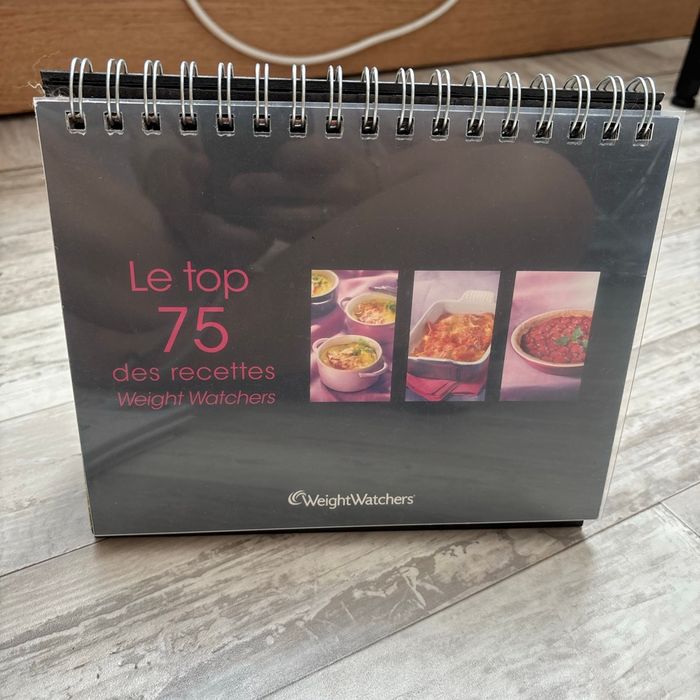 Livre WeightWatchers le top des 75 recettes