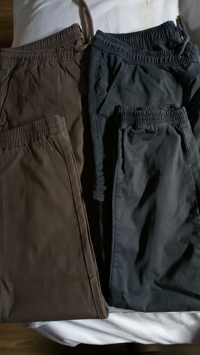 Lot de 2 pantalons homme - photo numéro 2