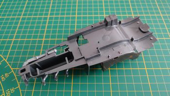 Châssis + sièges pièce miniature Bburago Burago Mercedes-Benz SSK 1928 1/18 1/18e 1/18ème #C30