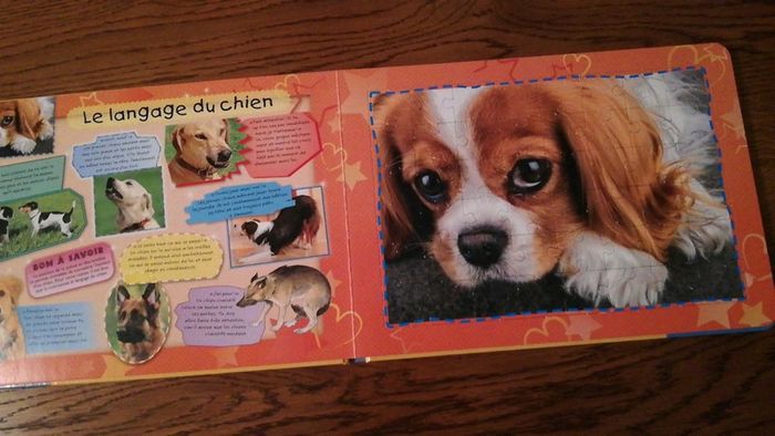 Livre puzzle le chien - photo numéro 3