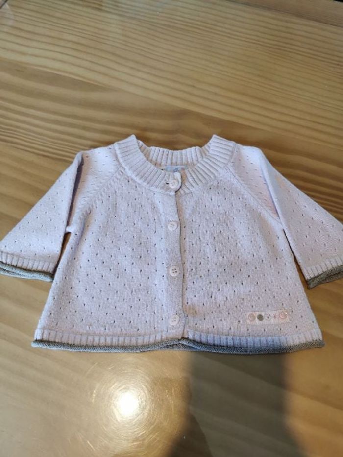 Gilet bébé fille