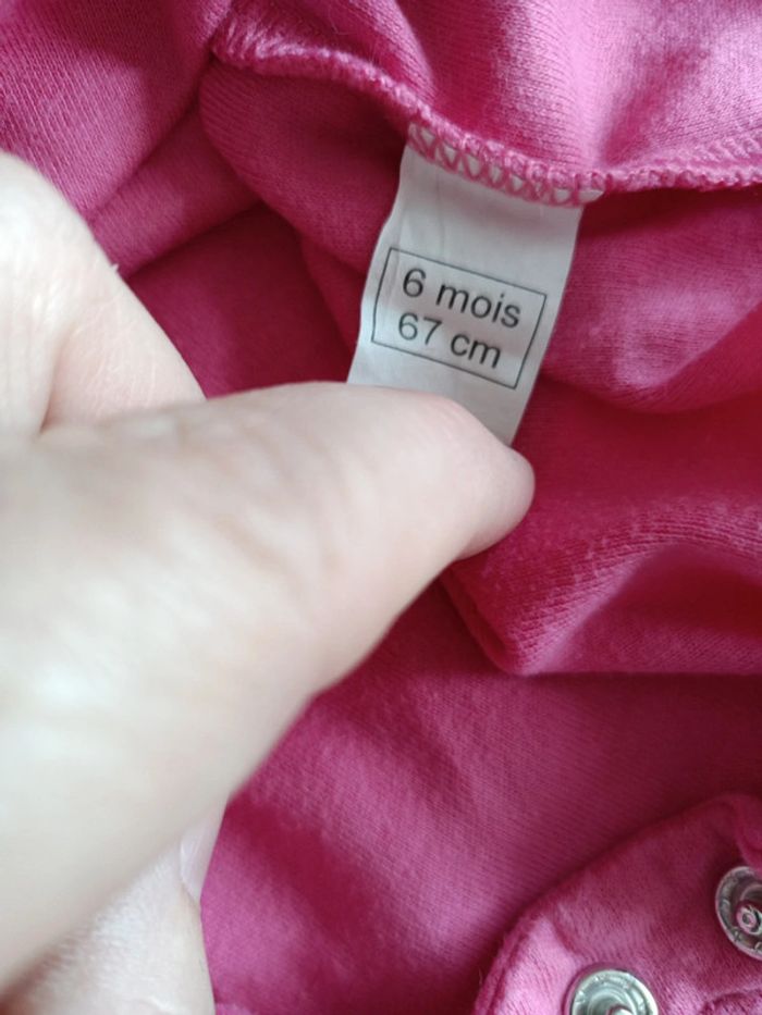 44. Pyjama combishort Tout Simplement 6mois 67cm - photo numéro 6