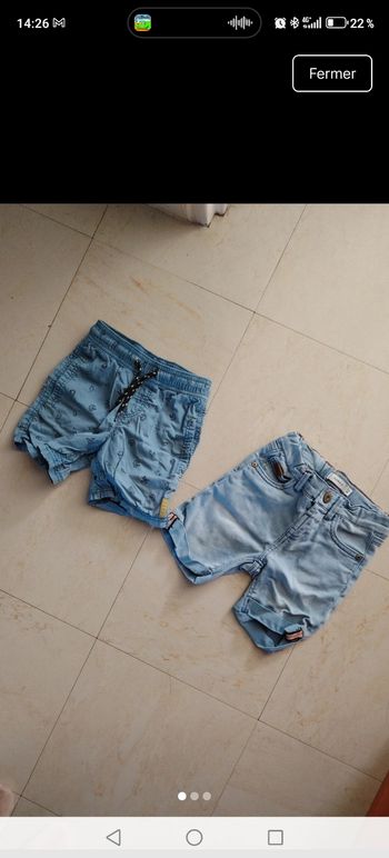 Shorts 2/3 ans