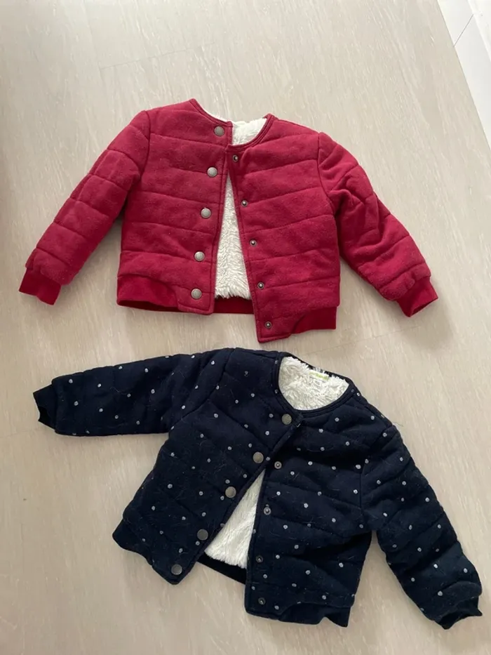 Lot de 2 gilet chaud
