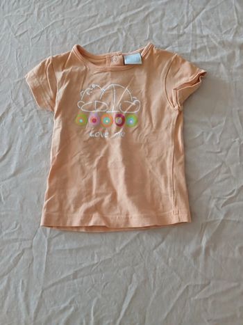 Tee-shirt manches courtes 6 mois