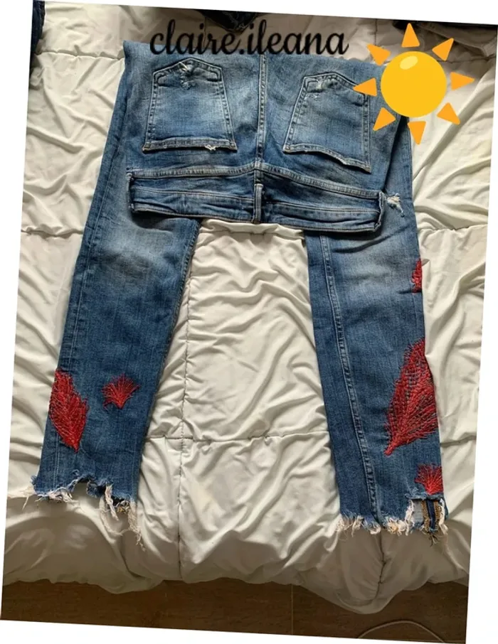 🛑jean Zara 🛑 taille 38 - photo numéro 2