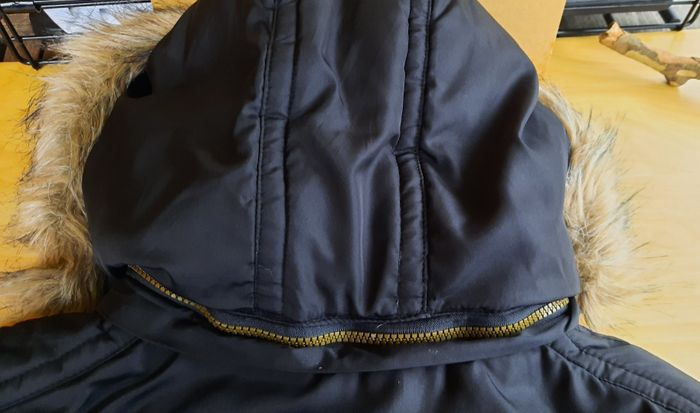 Manteau femme long noir Missy, femme, L/40 - photo numéro 5