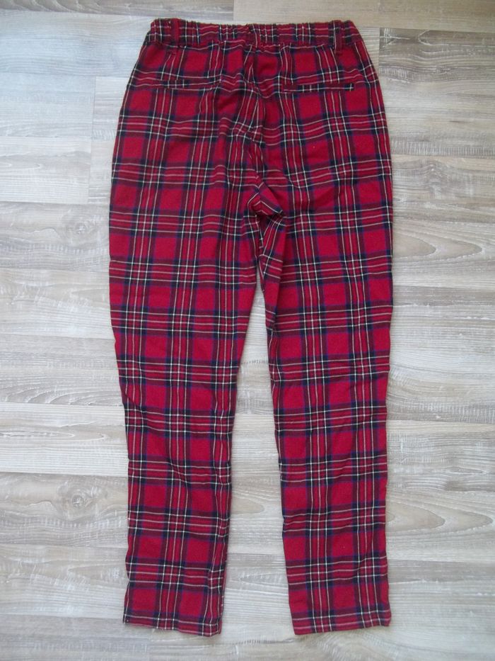 Pantalon écossais Kiabi XS - photo numéro 4